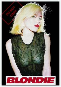 A2 постер *tebola* Harry ( Blondie ) 1976 год debut промо постер A2 размер *Blondie/Deborah Harry