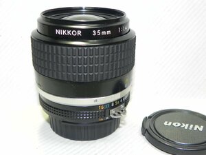 ニコン NIKON NIKKOR Ai-s 35mm F1.4 レンス゛