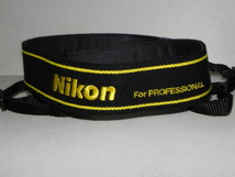 Nikon professional ストラップ (中古品)_画像1