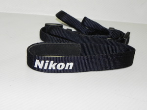 Nikon ストラップ(白+黒)中古品