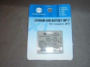 *特価品　新品　 純正 MINOLTA バッテリーパックNP-1セット(2個)