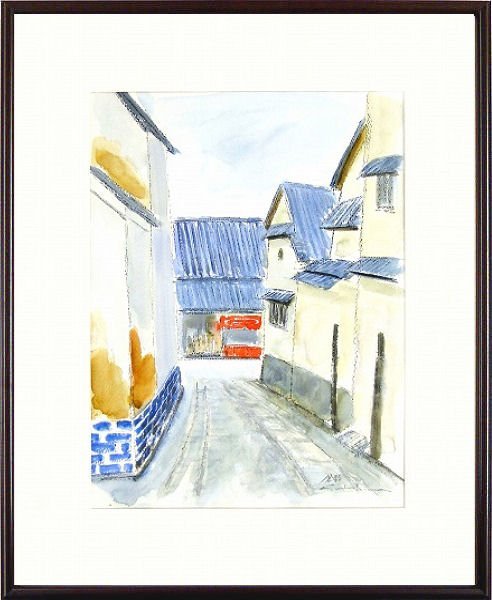 ◎ Aquarellmalerei von Koji Nakajima Kurashiki ★ Landschaftsmalerei, Malerei, Aquarell, Natur, Landschaftsmalerei