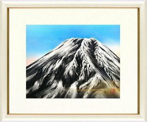 ◎鳳山『裏富嶽』日本画★風景画【新品】