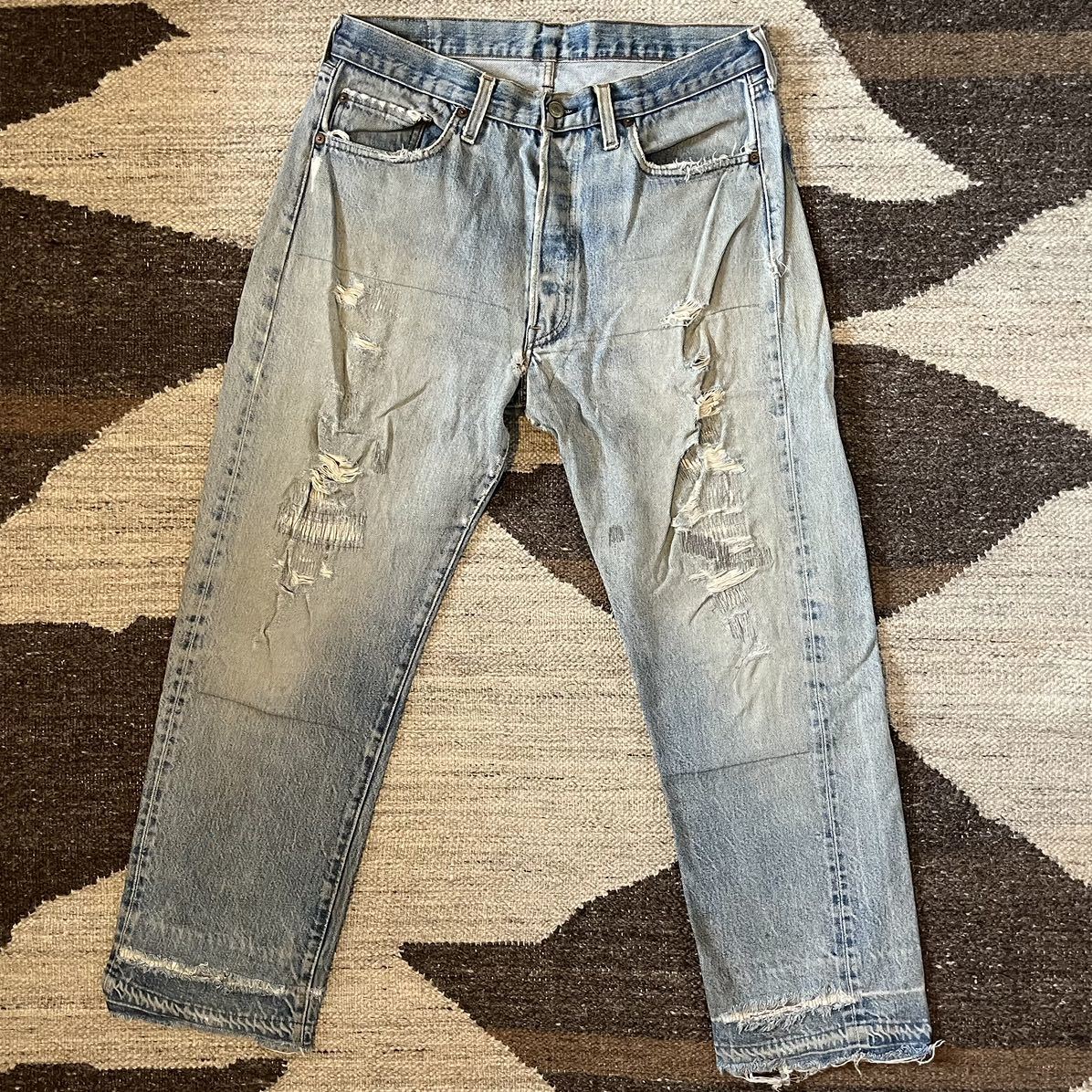 超安い】 W33 W31×L32 リーバイス L34 70s 米国94年製 501xx赤耳66前期