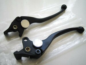 ★送料370円~ 新品 黒レバーSET ＊XJR1300 ＊YZF1000/R ＊サンダーエース ＊YZF-R7 他