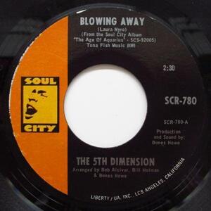 5TH DIMENSION-Blowing Away / Skinny Man (US オリジナル 7)