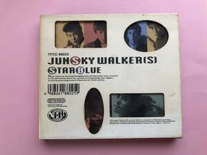 STAR　BLUE　　JUN　SKY　WALKER(S)　歌詞カード、スリーブケース付き