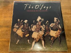 THE O'JAYS MESSAGE IN THE MUSIC LP US ORIGINAL PRESS!! BIG PUNISHER ネタ「DARLIN' DARLIN' BABY」