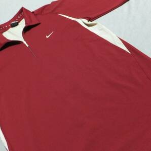 NIKE GOLF ナイキ ゴルフ シャツ ハーフジップ サイズ Mの画像2