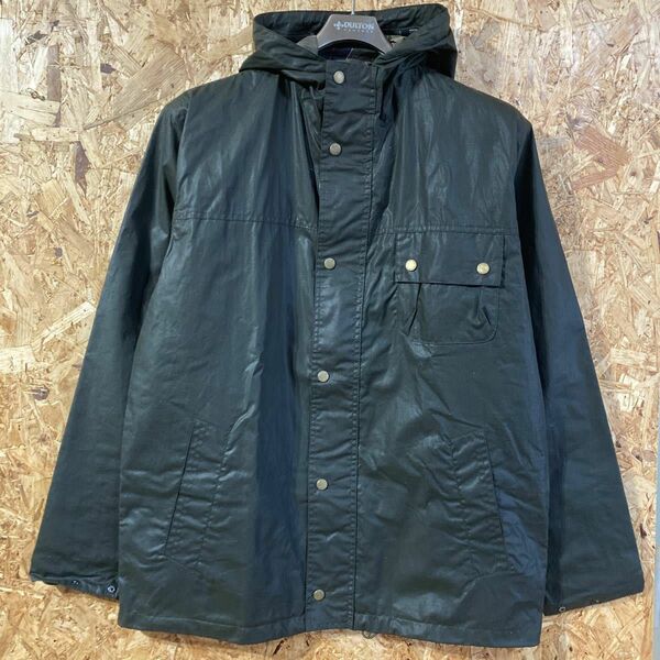 Barbour DURHAM KAGOULE M バブアー ワックス コットン オイル パーカー ジャケット ブルガリア製