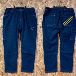 adidas HUMAN MADE TRACK PANTS 2XO コラボ 別注 限定 アディダス DENIM デニム NIGO