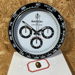 A BATHING APE BAPEX WALL CLOCK 掛け時計 掛時計 文字盤 ウォール クロック