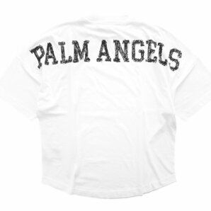 2022◆新品◆パームエンジェルス◆ラグジュアリーストリート! Palm Angels 背中デカロゴ パームツリー オーバーサイズ 半袖 Tシャツ S 白の画像2