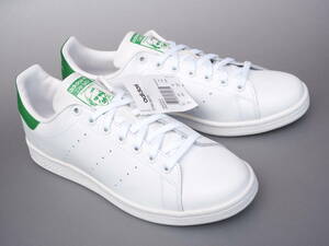 デッド!! 28cm 新品 USA限定 2016年 adidas スタンスミス 白ｘ緑 レザー STANSMITH STAN SMITH 天然皮革