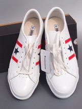 デッド!! US 8 1/2 / 27ｃｍ 新品!! 日本製 限定 converse ジャックスター JACK STAR RETRO OX 白ｘトリコロール MADE IN JAPAN 箱付_画像3