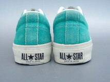 美品!! 26,5cm　日本製 限定 converse ジャックスター J STAR & BARS 緑 MADE IN JAPAN 箱なし_画像5