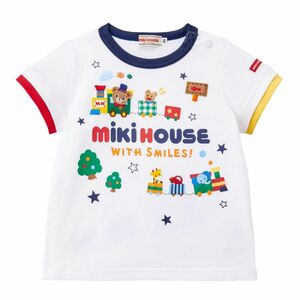 ミキハウス プッチー 半袖Tシャツ MIKIHOUSE 90-120cm予約可能　日本製