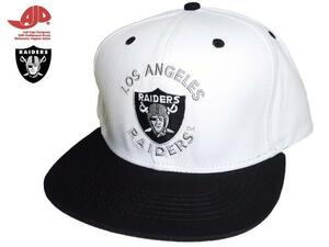 AJD CAP COOP NFL LOS ANGELES RAIDERS ロサンゼルス ライダース スナップバックキャップ フリーサイズ（ホワイト） [並行輸入品]