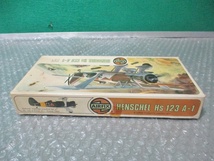 プラモデル エアーフィックス AIRFIX 1/72 ヘンシェル Hs 123 A-1 HENSCHEL Hs 123 A-1 未組み立て 昔のプラモ 海外のプラモ_画像4