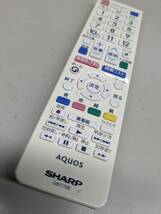 【FB-39-134】シャープ AQUOS (LC-19K30 LC-22K30 LC-24K30) テレビ リモコン GB177SB　動確済_画像1