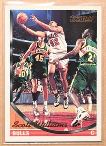 SCOTT WILLIAMS (スコットウィリアムズ) 1994 topps Gold トレーディングカード 【NBA,CHICAGO BULLS,シカゴブルズ】 