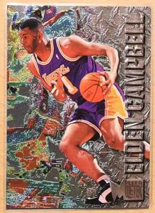 ELDEN CAMPBELL (エルデン・キャンベル) 1996 SKYBOX FLEER METAL '96-'97 トレーディングカード【NBA ロサンゼルスレイカーズ LAKERS】 