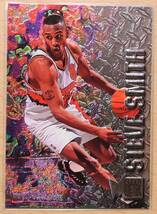 STEVE SMITH (スティーブ・スミス) 1996 SKYBOX FLEER METAL '96-'97 トレーディングカード 【90s NBA アトランタホークス HAWKS】_画像1