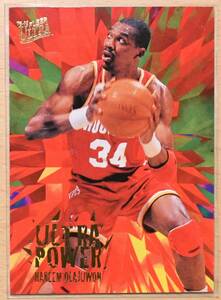 HAKEEM OLAJUWON (アキームオラジュワン) 1995 '95-'96 FLEER ULTRA トレーディングカード 8of10 【NBA,ロケッツ,ROCKETS】