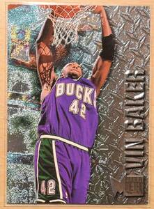 VIN BAKER (ヴィン・ベイカー) 1996 SKYBOX FLEER METAL '96-'97 トレーディングカード 【NBA BUCKS ミルウォーキー・バックス】