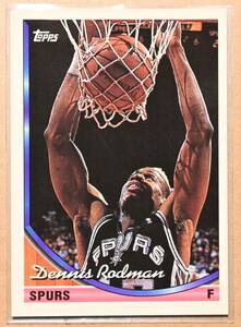 DENNIS RODMAN (デニス・ロッドマン) 1994 topps トレーディングカード 【90s NBA サンアントニオ・スパーズ San Antonio Spurs】