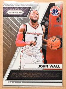 JOHN WALL (ジョン・ウォール) 2017-18 PRIZM FUNDAMENTALS トレーディングカード 22 【ワシントン・ウィザーズ,WIZARDS】