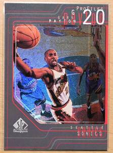 GARY PAYTON (ゲイリーペイトン) 1998 PROFILES トレーディングカード 【NBA シアトルスーパーソニックス Seattle Supersonics】