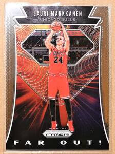 LAURI MARKKANEN (ラウリー・マルケネン) 2019-20 PRIZM FAR OUT! トレーディングカード 23 【NBA,シカゴブルズ,CHICAGO BULLS】