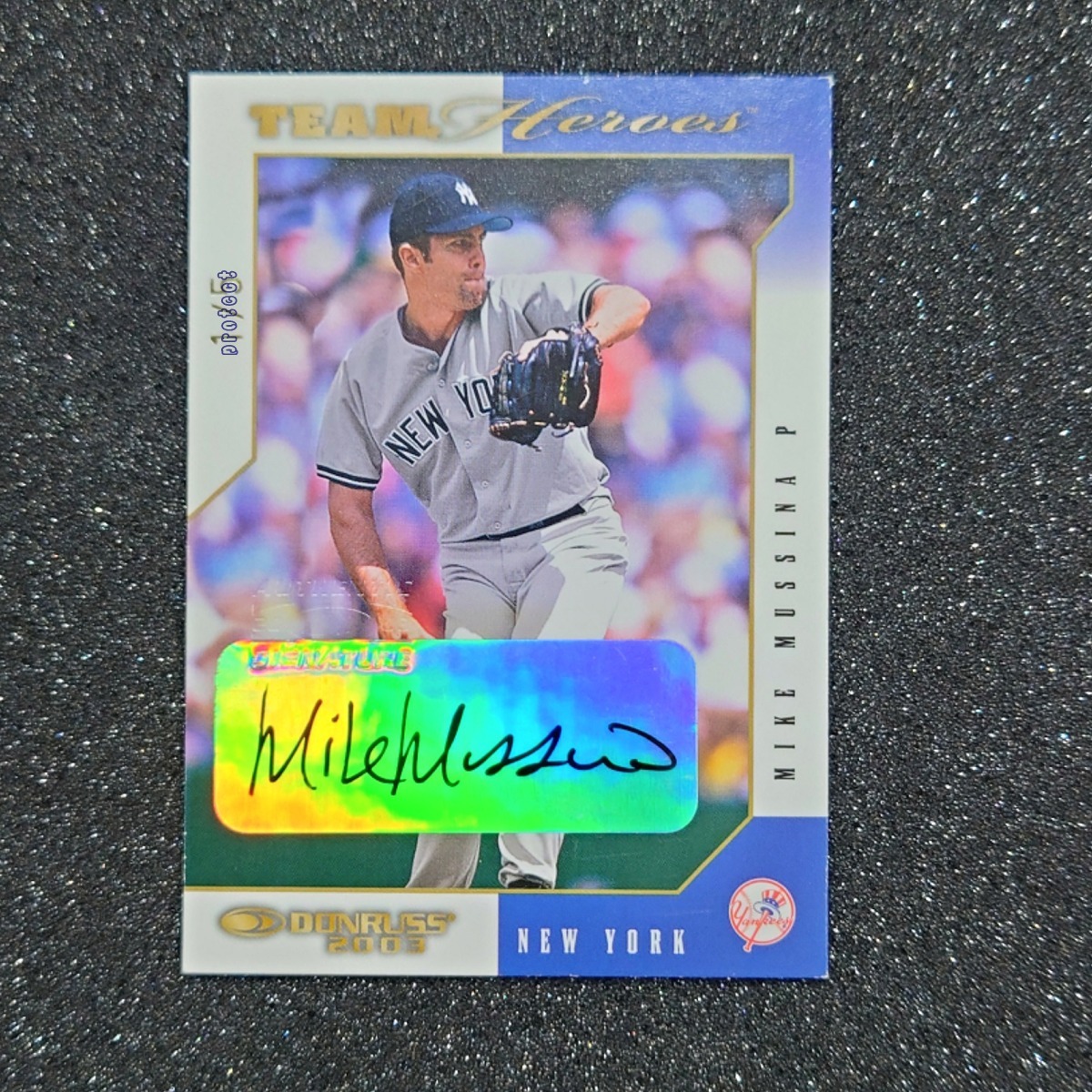 Mike Mussina 直筆サイン入り実使用ボール 通算270勝