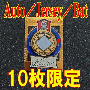 ◆【Auto・Jersey・Bat Combo #'d10】Ken Griffey Jr. 04 UD Etchings Combo Etching　◇検索：グリフィー 直筆サイン ジャージ バット