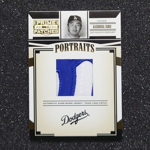 ◆【Authentic Game-Worn Team Logo Patch】Kazuhisa Ishii 2005 Donruss Prime Patches 126枚限定 Dodgers ◇検索：石井一久 ドジャース