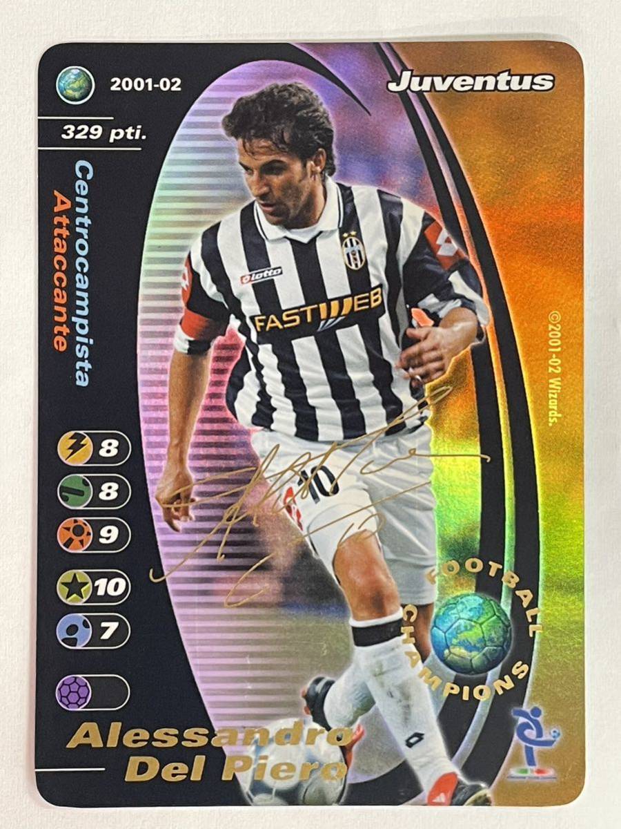 専用! アレッサンドロ・デルピエロ DEL PIERO 直書き直筆サインカード