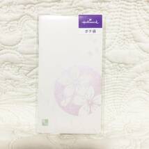 新品　百貨店商品　Hallmark　ポチ袋　ピンクラメ　桜柄　3枚入り　日本製_画像1