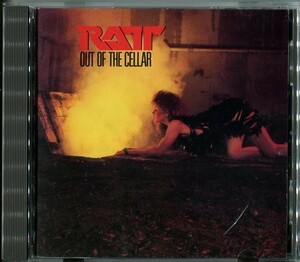 #4334 中古CD RATT OUT OF THE CELLAR ラット 情欲の炎