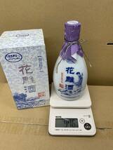 古酒 未開栓 花雕酒 十年　陶器ボトル 500ml 976g 15% 紹興酒　中国酒 安昌太和_画像2