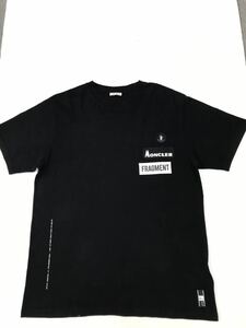 美品 モンクレール フラグメント Tシャツ サイズL