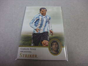 Futera UNIQUE 2013 090 カルロス・テベス CARLOS TEVEZ STRIKER カード サッカー アルゼンチン