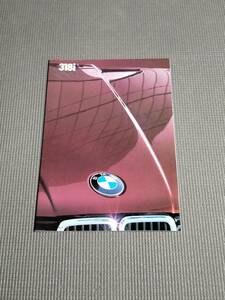 BMW 318i* cabriolet E30 catalog 