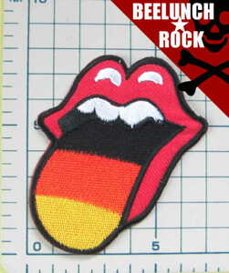 \200アイロンワッペン・RollingStonesリップタン国旗ドイツ