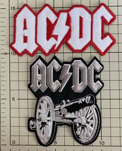 \420ROCKワッペンお得2枚セット・AC/DC-145