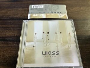 Distance... 　初回生産限定　CD　DVD　 U-KISS　即決 　送料200円　325