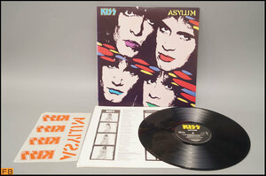 税込◆LP◆KISS / ASYLUM アイロンステッカー付 R28R-2003 レコード コレクター品 キッス アサイラム-N2-7819