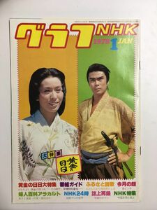 　グラフNHK　1978年1月号／黄金の日日大特集、今月の顔　泉ピン子