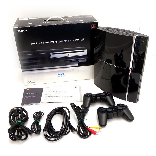 PS3 60GB 初期型 日本製 made in japan 家庭用ゲーム本体 テレビゲーム 本・音楽・ゲーム 【感謝価格】