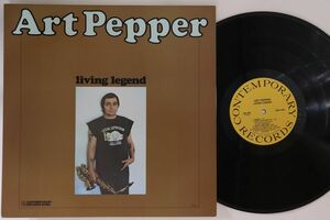 米LP Art Pepper Living Legend OJC408 ORIGINAL JAZZ CLASSICS /00260